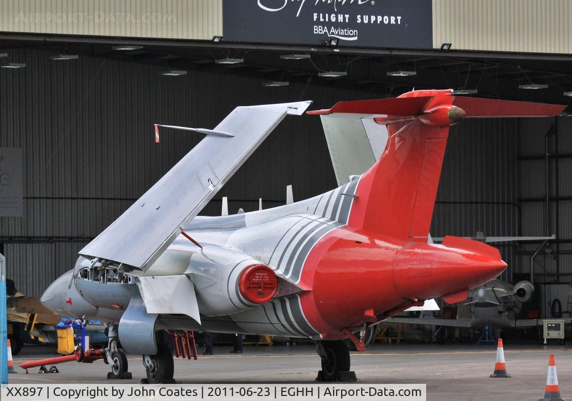 XX897, 1976 Hawker Siddeley Buccaneer S.2B C/N B3-02-75, On display at the Citation Centre