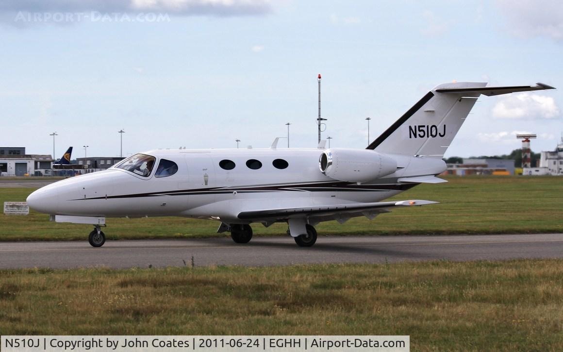 N510J, 2008 Cessna 510 Citation Mustang C/N 510-0060, At Citation Centre