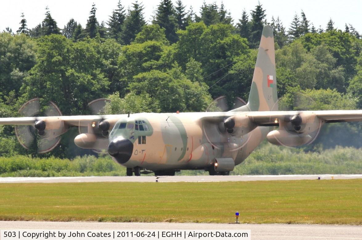 503, Lockheed C-130H Hercules C/N 382-4948, Taxiing to depart