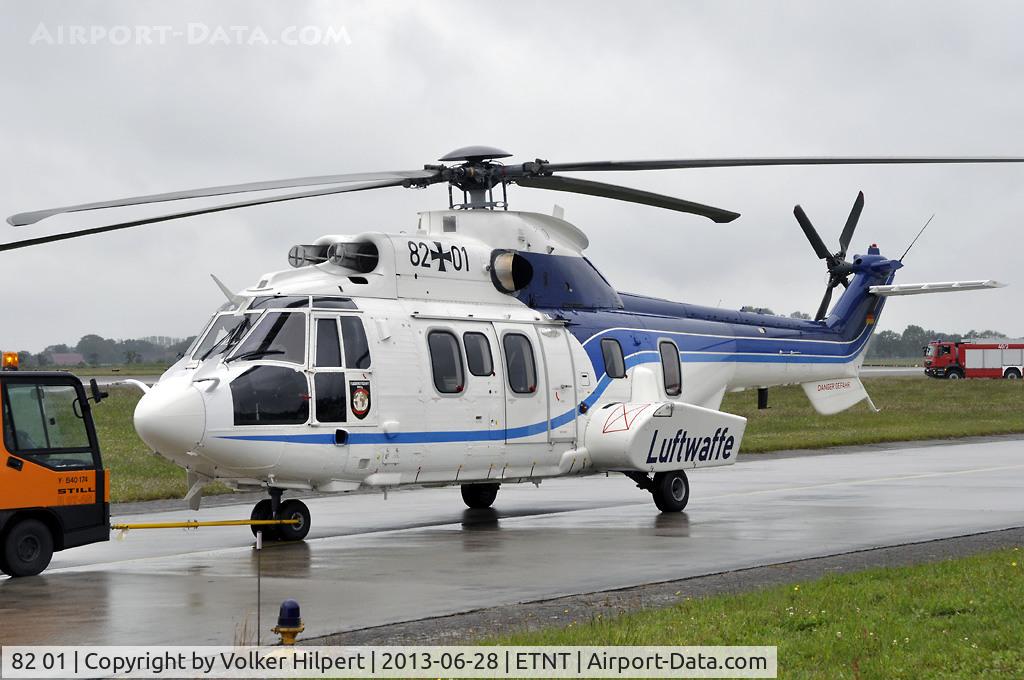 82 01, Eurocopter AS-532U2 Cougar C/N 2449, at Phantom flyout