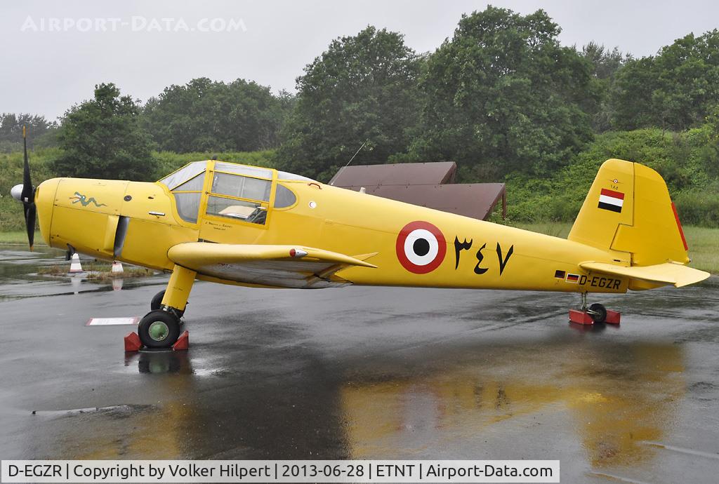 D-EGZR, 1990 Heliopolis Gomhouria Mk.6 (Bu-181) C/N 185, at Phantom flyout