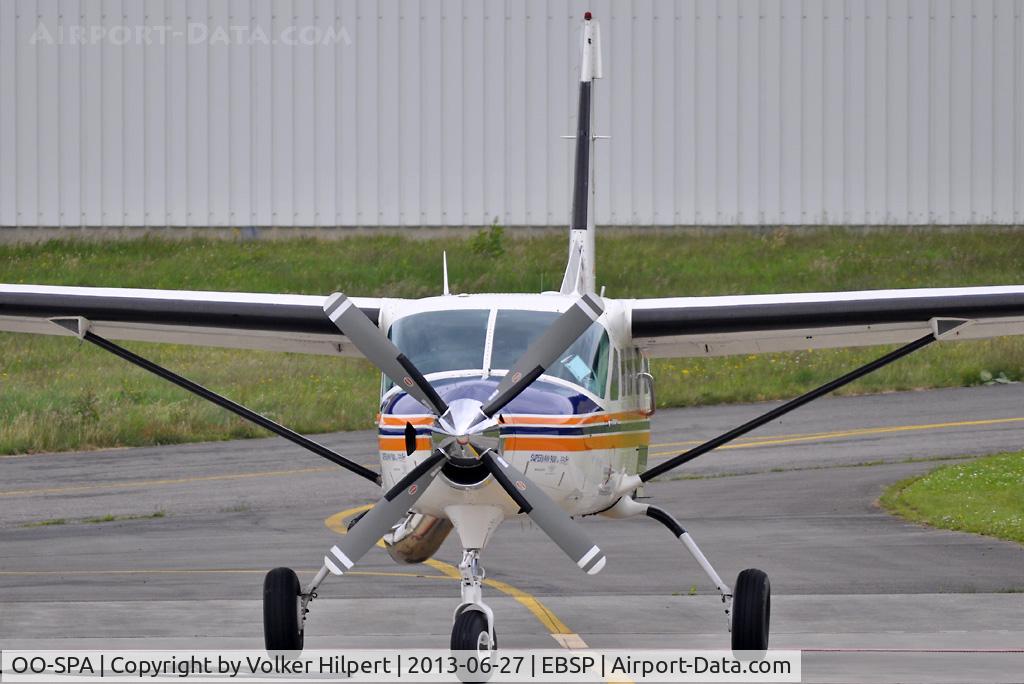 OO-SPA, 1996 Cessna 208B Grand Caravan C/N 208B0587, at SPA