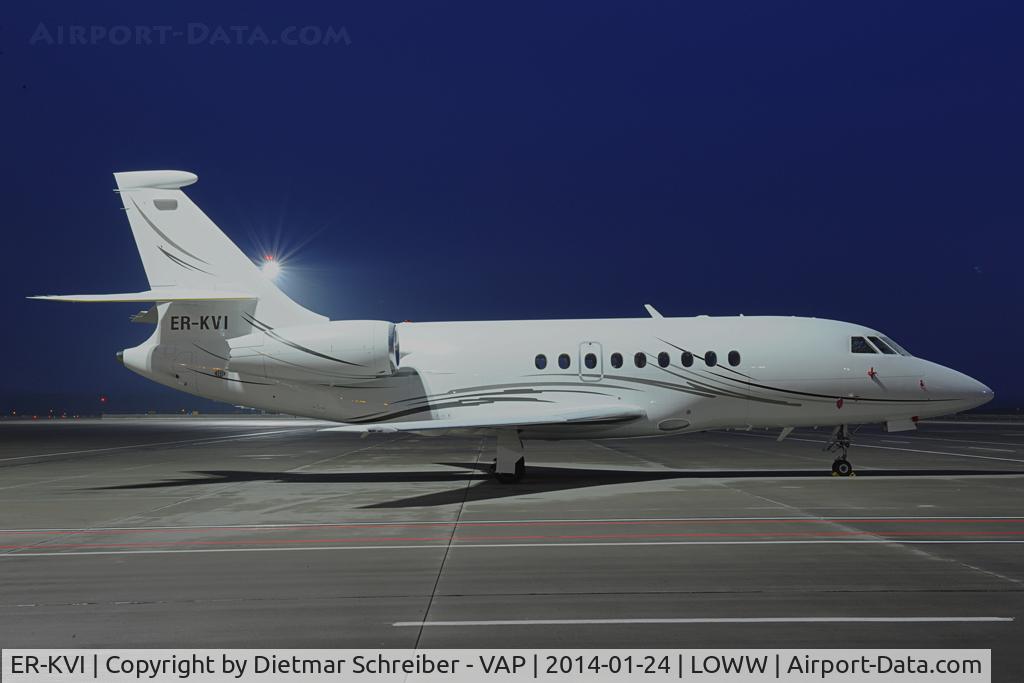 ER-KVI, Dassault Falcon 2000EX C/N 27, Falcon 2000