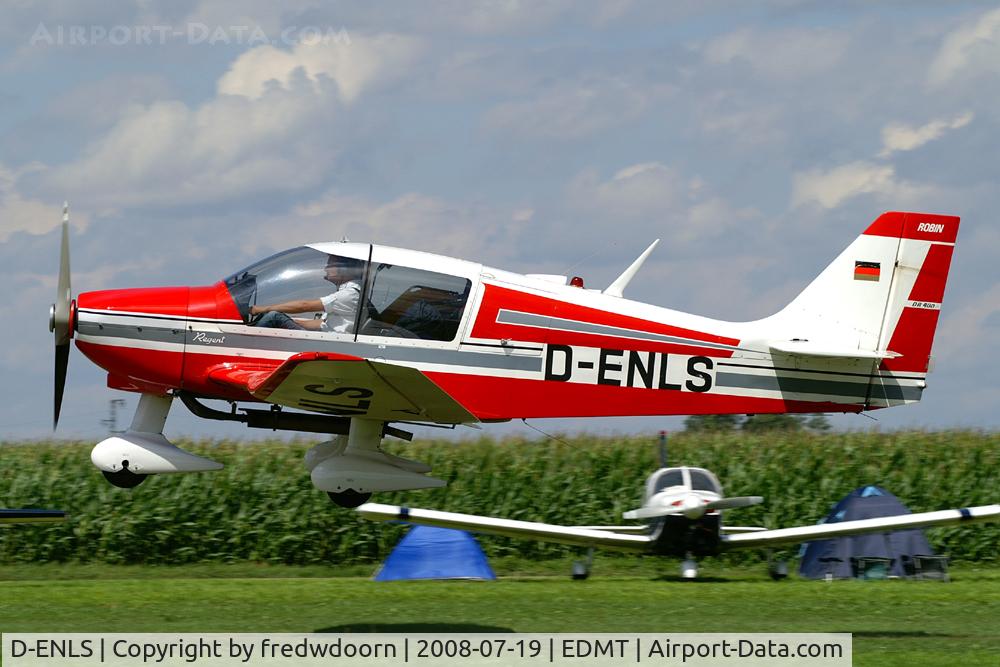 D-ENLS, Robin DR-400-180R Remorqueur Regent C/N 724, Tannkosh 2008