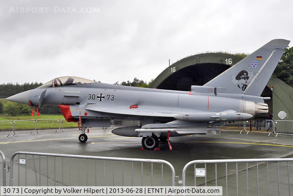 30 73, Eurofighter EF-2000 Typhoon S C/N GS054, at Phantom flyout