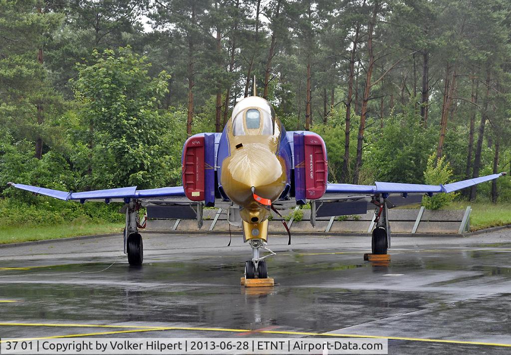 37 01, 1972 McDonnell Douglas F-4F Phantom II C/N 4330, at Phantom flyout