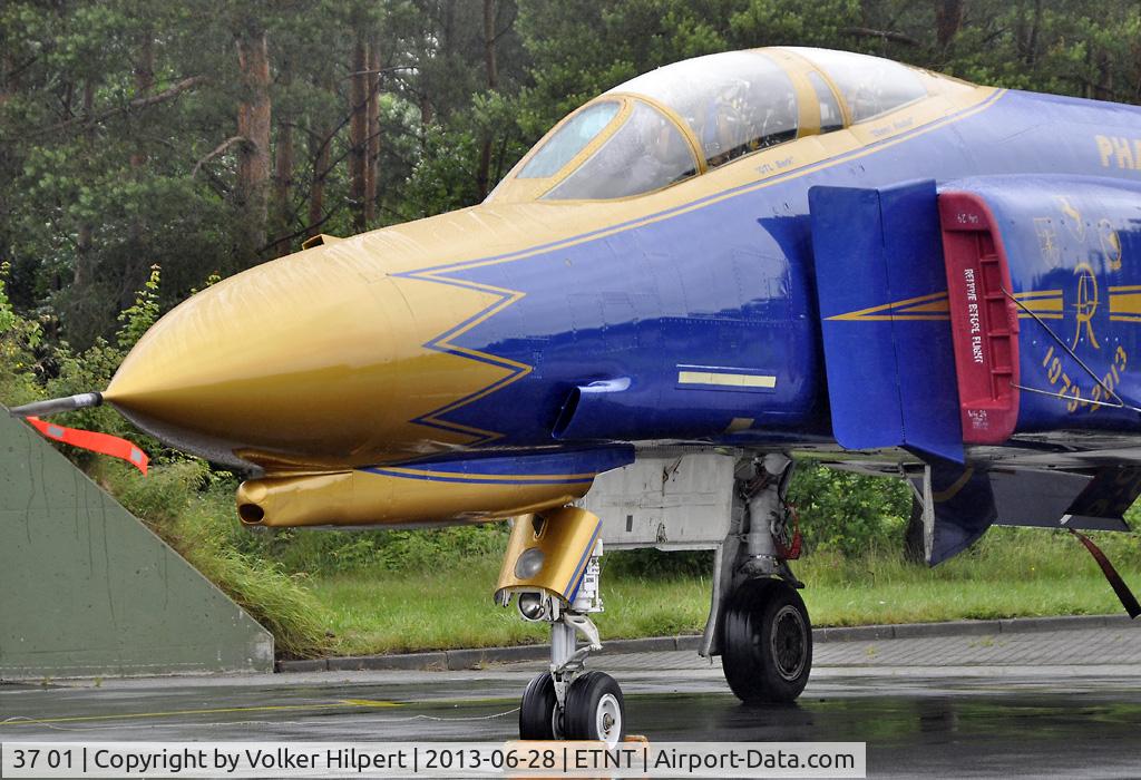 37 01, 1972 McDonnell Douglas F-4F Phantom II C/N 4330, at Phantom flyout
