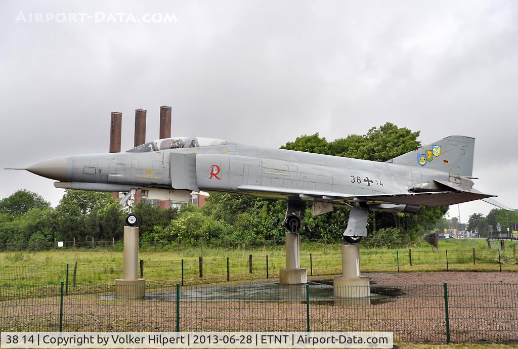 38 14, 1974 McDonnell Douglas F-4F Phantom II C/N 4646, at Phantom flyout