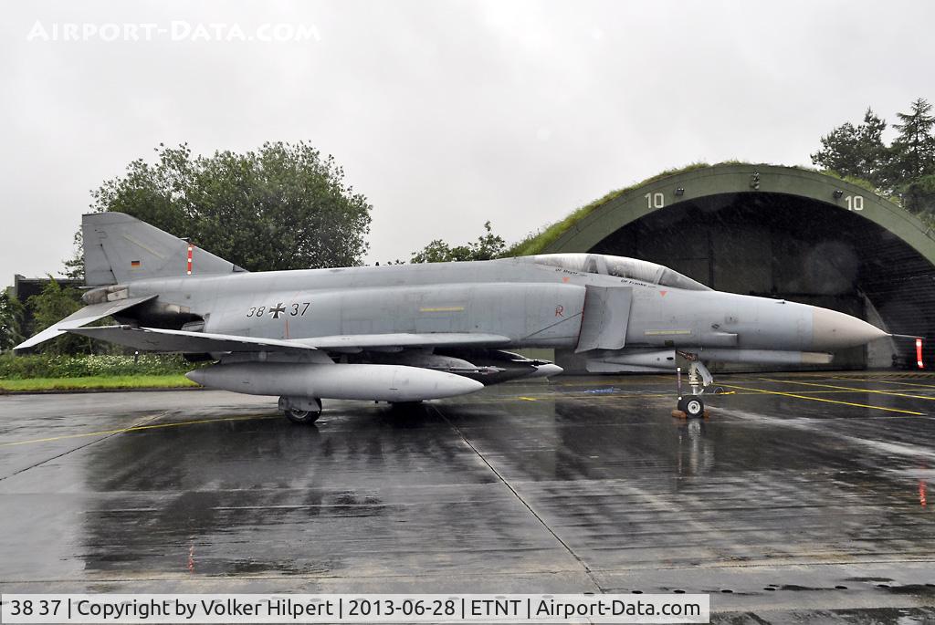 38 37, 1972 McDonnell Douglas F-4F Phantom II C/N 4716, at Phantom flyout