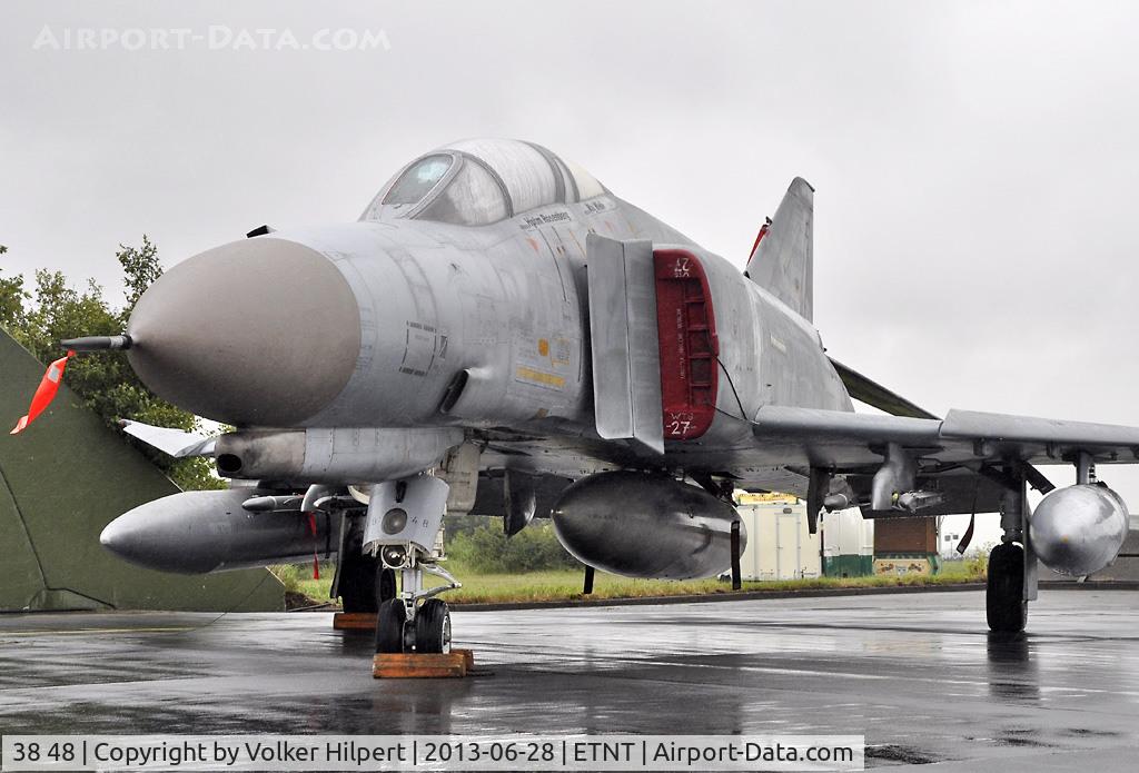 38 48, 1972 McDonnell Douglas F-4F Phantom II C/N 4747, at Phantom flyout