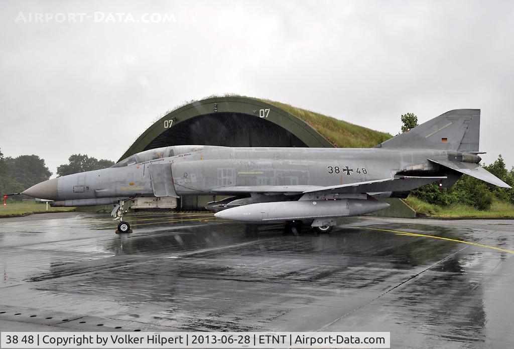 38 48, 1972 McDonnell Douglas F-4F Phantom II C/N 4747, at Phantom flyout