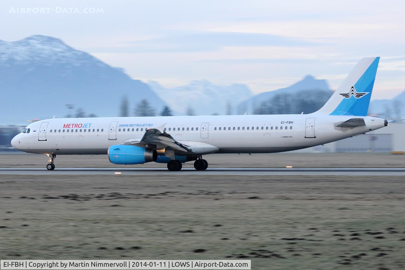 EI-FBH, 2000 Airbus A321-231 C/N 1293, Metrojet