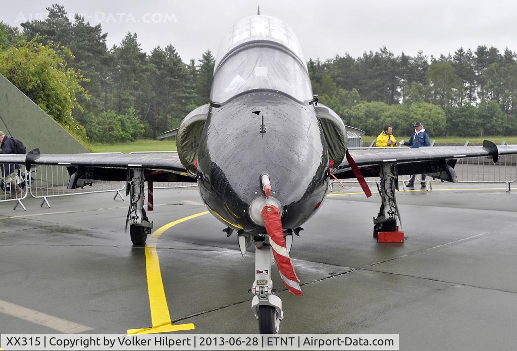 XX315, 1980 Hawker Siddeley Hawk T.1A C/N 156/312140, at Phantom flyout