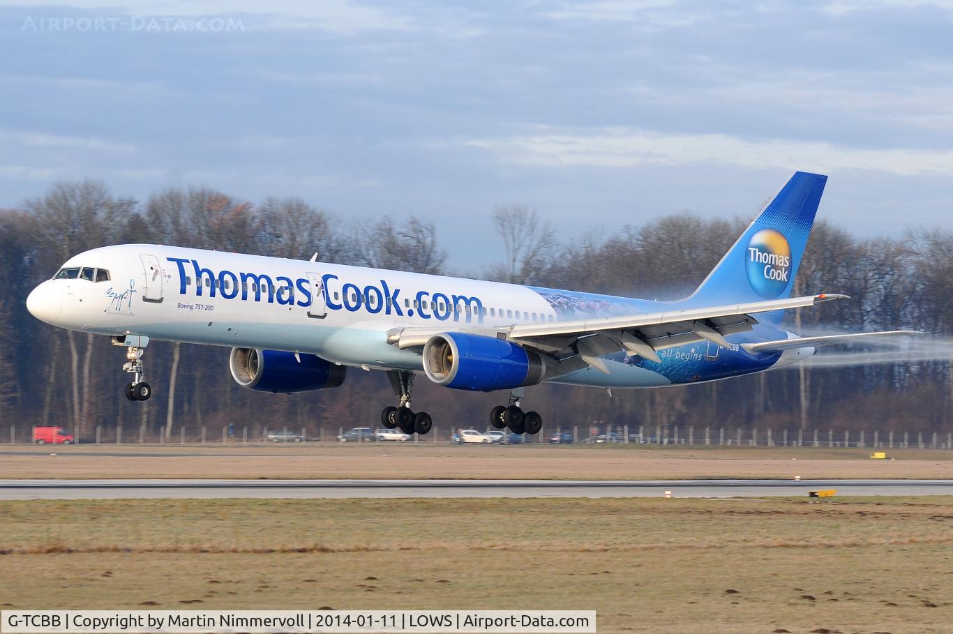 G-TCBB, 1999 Boeing 757-236 C/N 29945, Thomas Cook