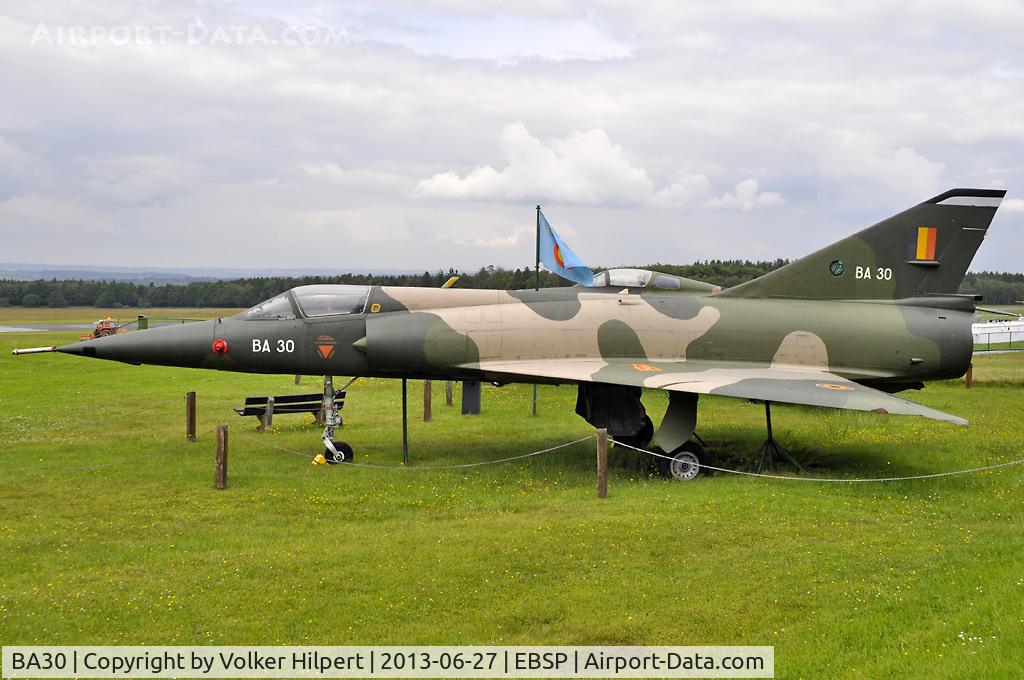 BA30, SABCA Mirage 5BA C/N 30, at SPA