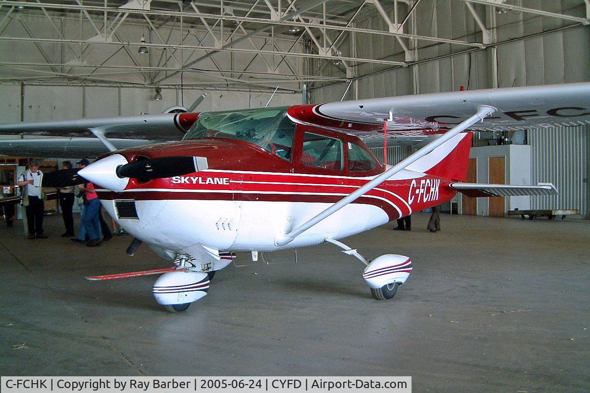 C-FCHK, 1967 Cessna 182K Skylane C/N 18258196, Cessna 182K Skylane [182-58196] Brantford~C 24/06/2005