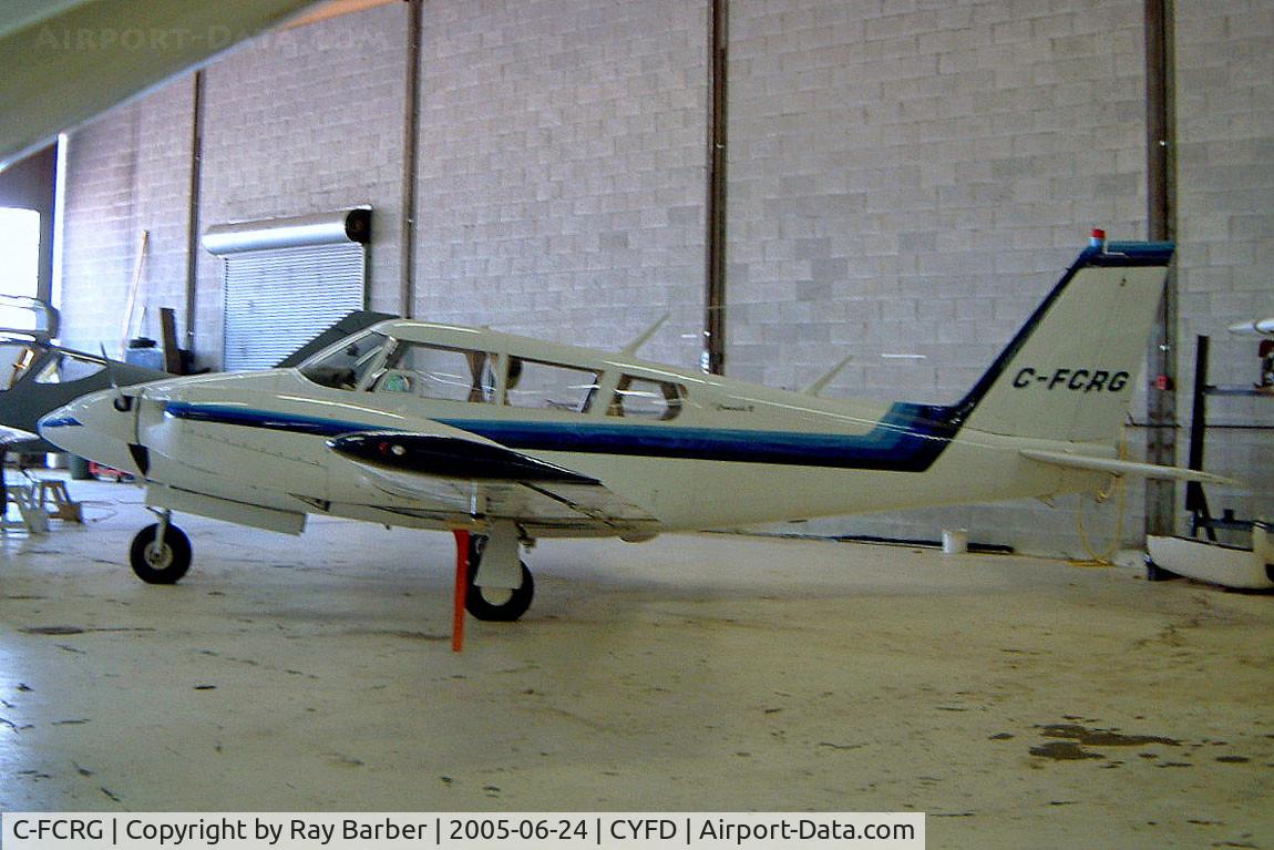 C-FCRG, 1968 Piper PA-30-160 B Twin Comanche C/N 30-1701, Piper PA-30-160 Twin Comanche B [30-1701] Brantford~C 24/06/2005