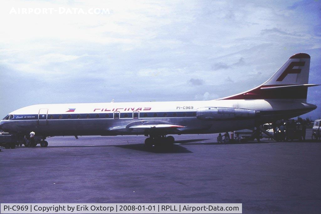 PI-C969, 1961 Sud Aviation SE-210 Caravelle VI-R C/N 103, PI-C969 in MNL