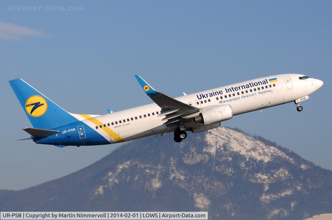 UR-PSB, 2009 Boeing 737-8HX C/N 29654, Ukraine International