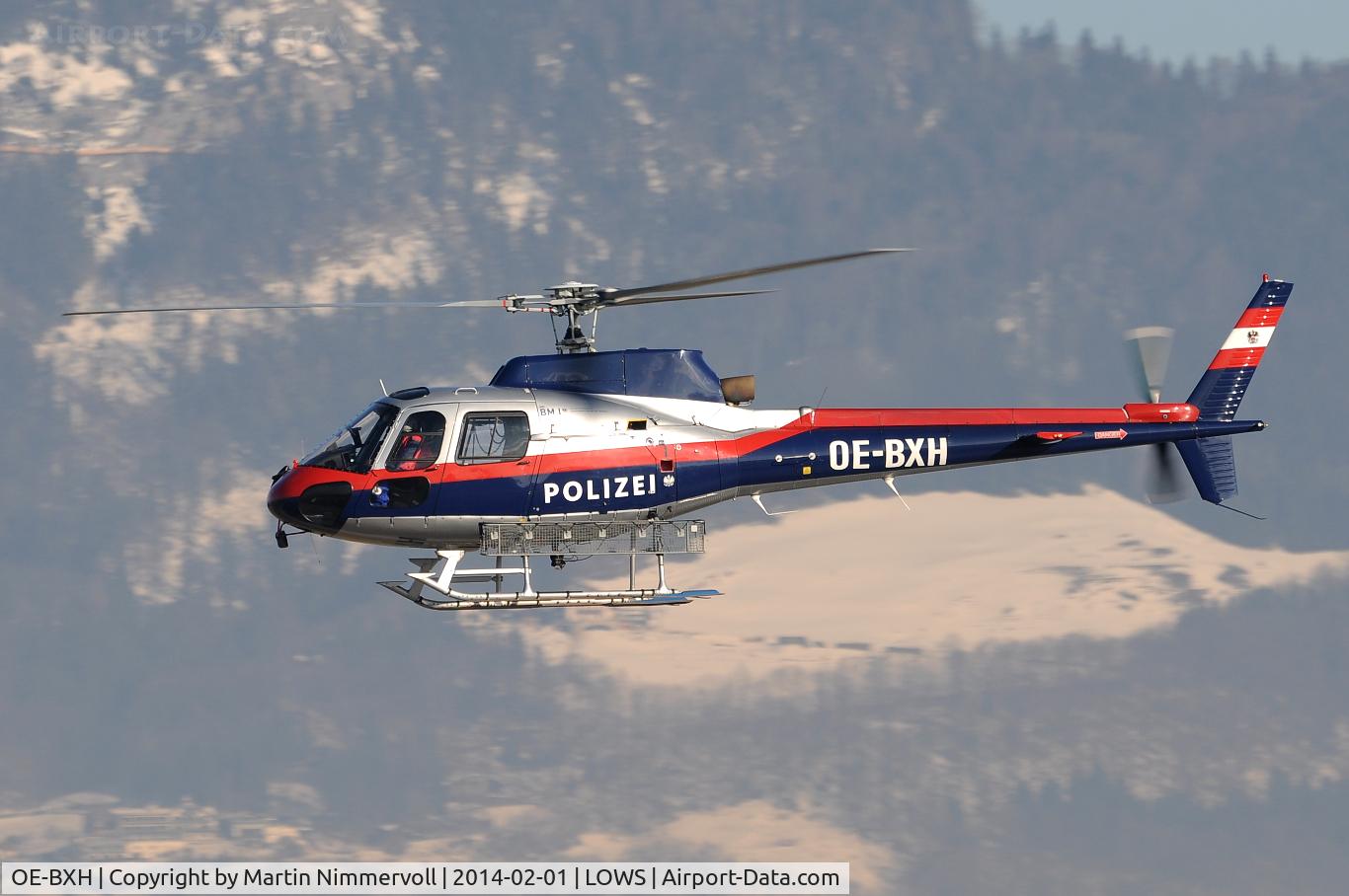 OE-BXH, 1986 Aerospatiale AS-350B-1 Ecureuil C/N 1898, Austria - Police