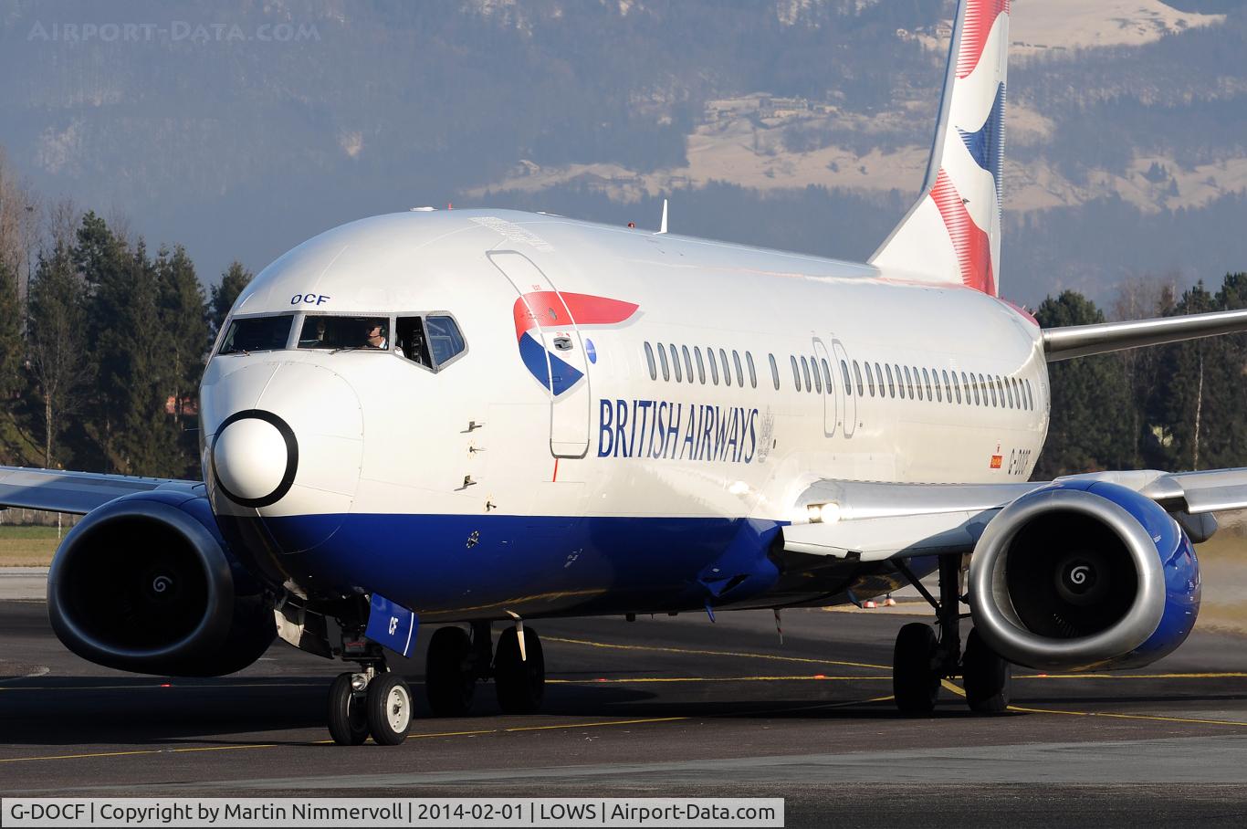 G-DOCF, 1991 Boeing 737-436 C/N 25407, British Airways