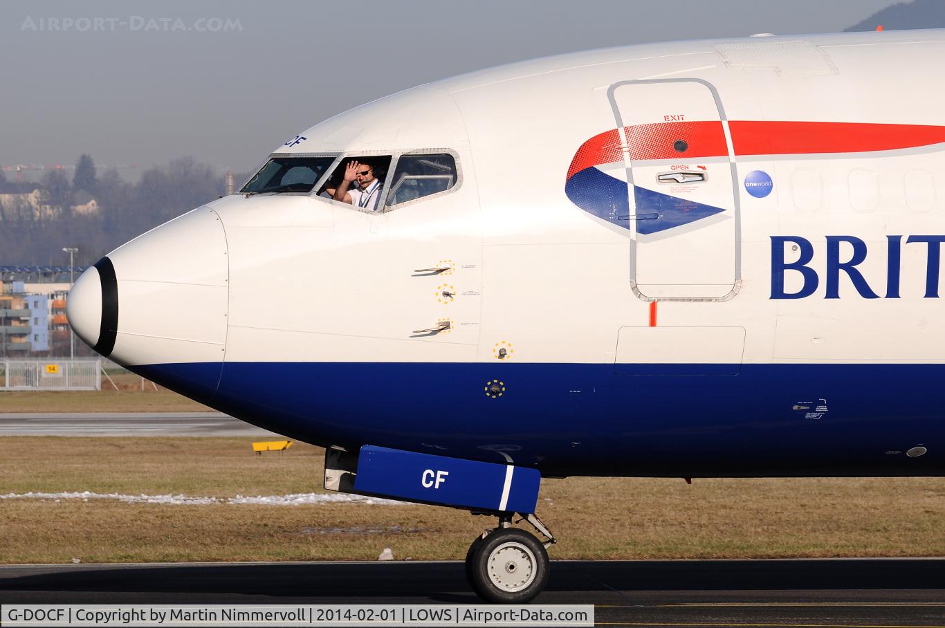 G-DOCF, 1991 Boeing 737-436 C/N 25407, British Airways