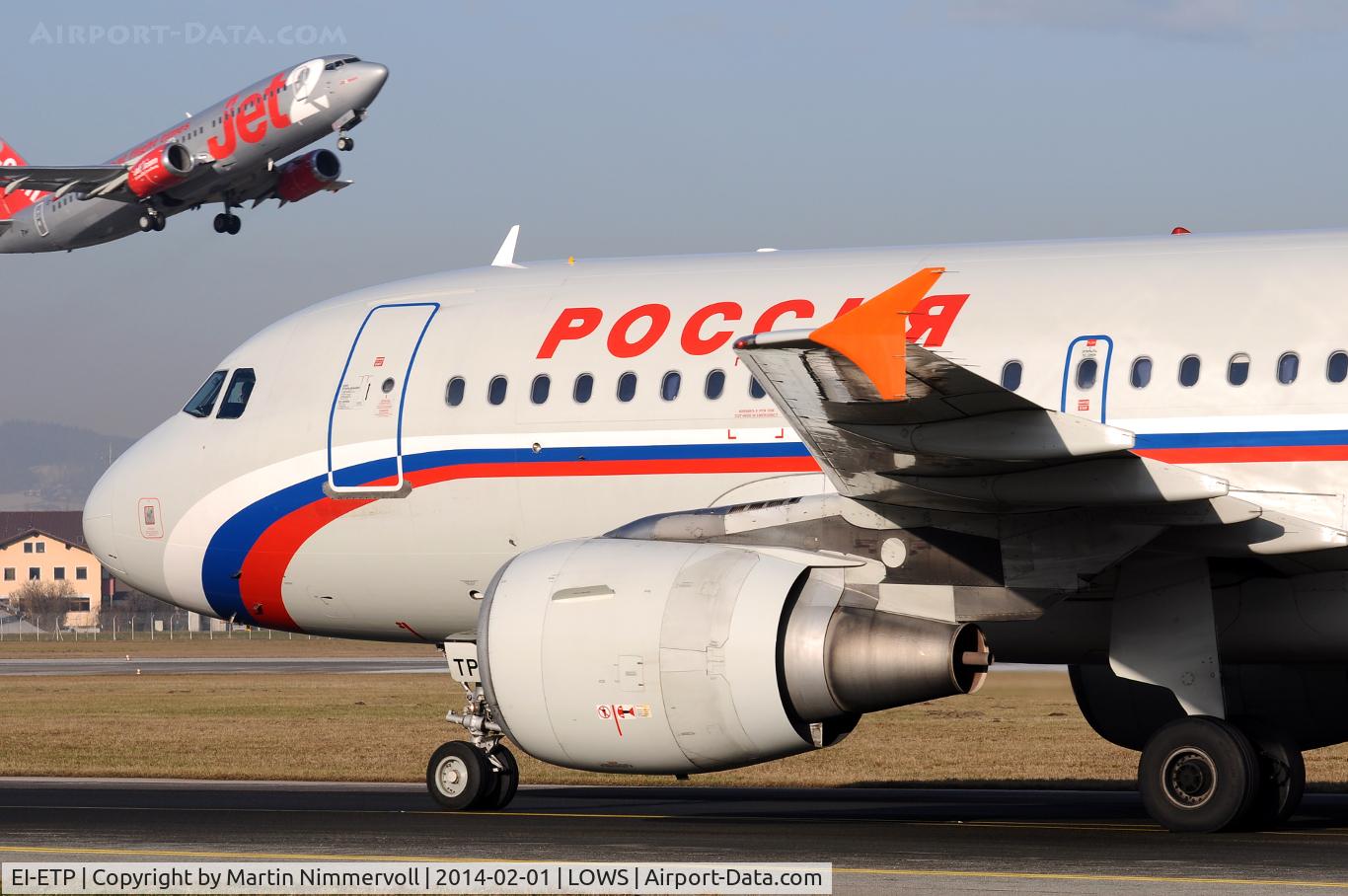 EI-ETP, 2002 Airbus A319-111 C/N 1753, Rossiya