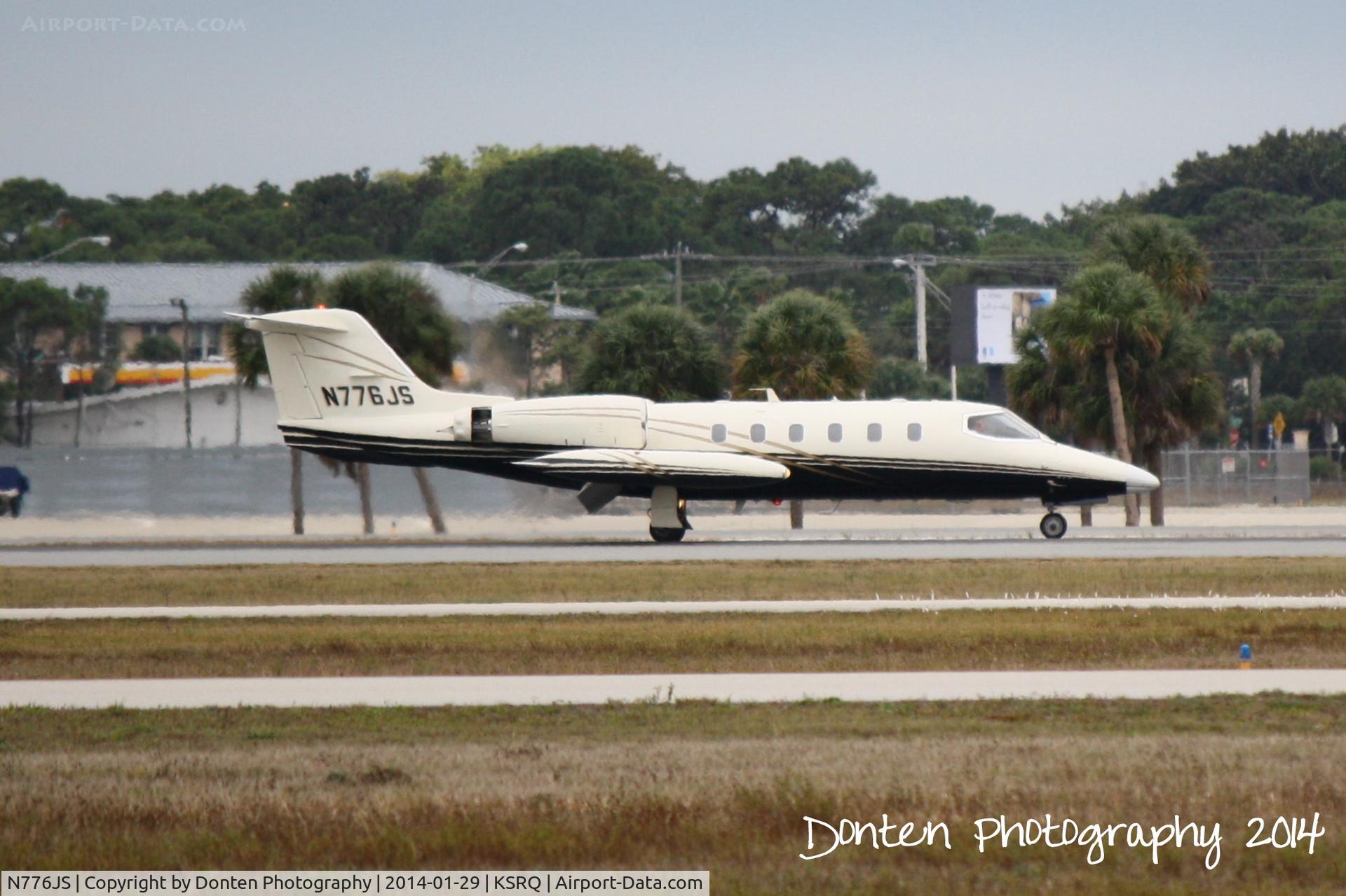 N776JS, 1982 Gates Learjet Corp. 35A C/N 476, Learjet 35 (N776JS) departs Sarasota-Bradenton International Airport