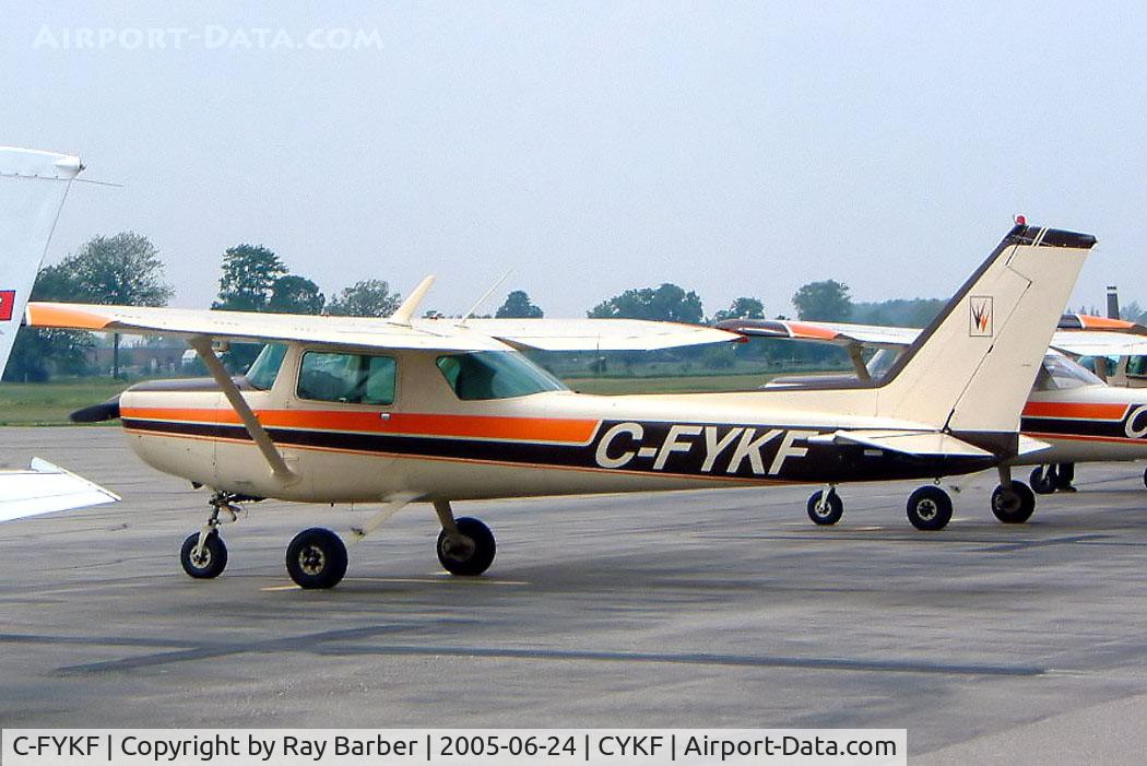 C-FYKF, 1977 Cessna 152 C/N 15280111, Cessna 152 [152-80111] Kitchener-Waterloo Regional 24/06/2005