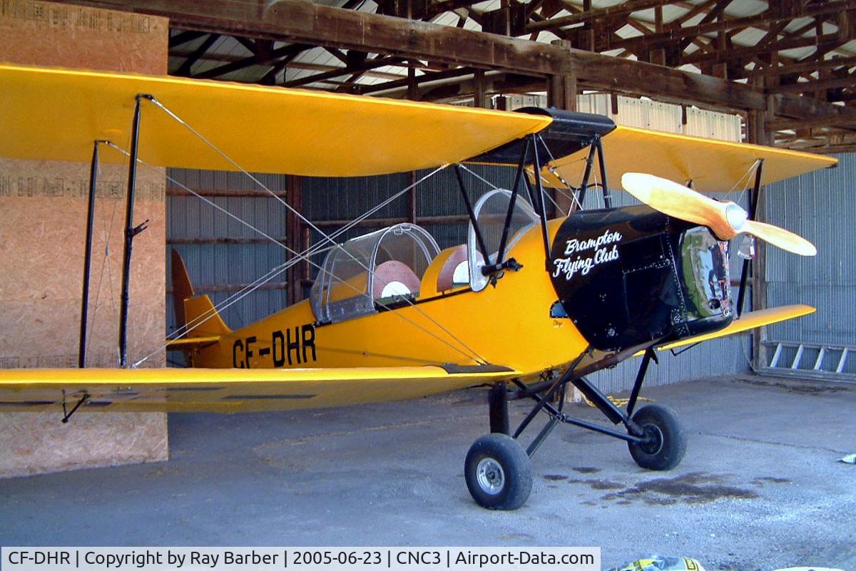 CF-DHR, 1942 De Havilland Canada DH-82C Tiger Moth C/N DHC1672, De Havilland DH.82C Tiger Moth [DHC1672] Brampton~C 23/06/2005