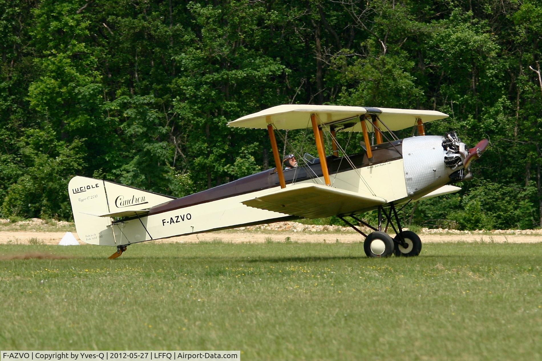 F-AZVO, 1932 Caudron C.270 Luciole C/N 6607/32, Caudron C.270 Luciole, La Ferte-Alais Airfield (LFFQ) Air show 2012