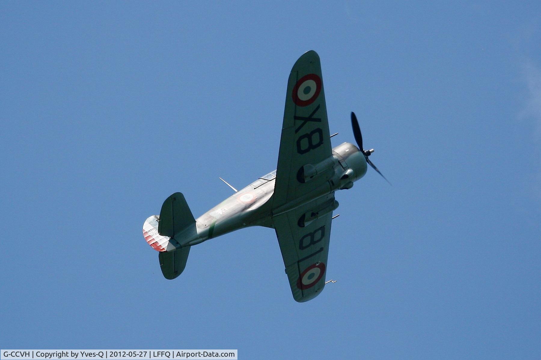 G-CCVH, 1939 Curtiss H-75A-1 C/N 12881, Curtiss H-75A-1 , La Ferté-Alais Airfield (LFFQ) Air show 2012