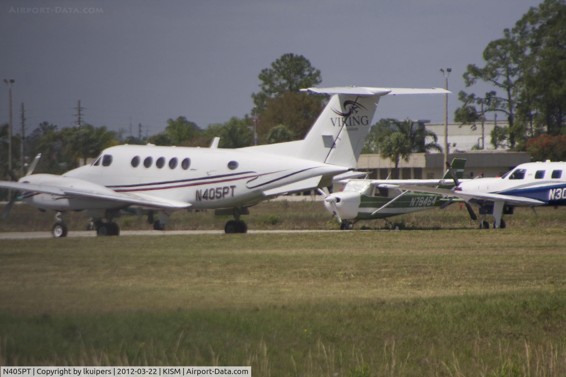 N405PT, 1981 Beech B200 King Air C/N BB-930, This Beech 200 is operated by Viking