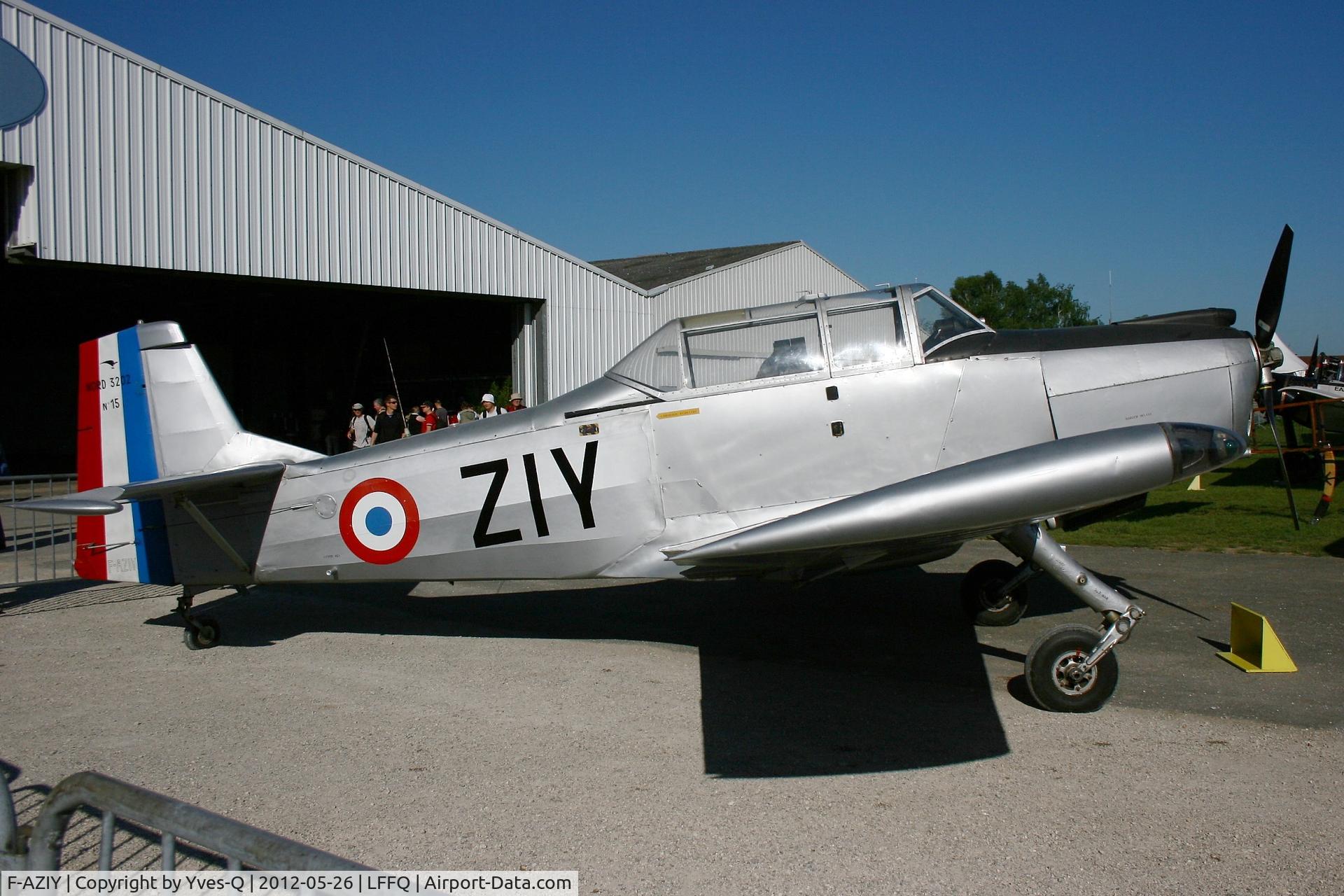 F-AZIY, Nord 3202 Master C/N 15, Nord 3202-B Master, La Ferté-Alais Airfield (LFFQ) Air Show 2012