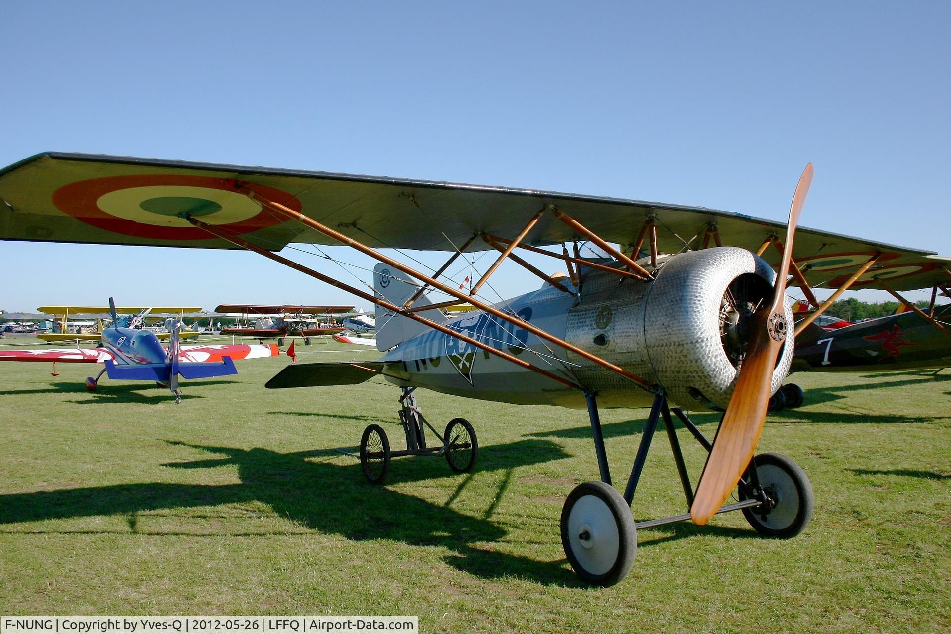 F-NUNG, 1916 Morane-Saulnier A-I Master C/N 01, Morane-Saulnier A-I Master, La Ferté-Alais Airfield (LFFQ) Air Show 2012