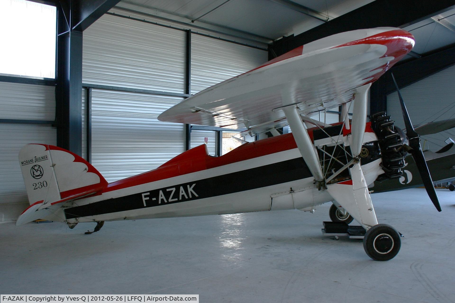 F-AZAK, Morane-Saulnier MS-230 C/N 403, Morane-Saulnier MS-230, La Ferté Alais Airfield (LFFQ) Air Show 2012