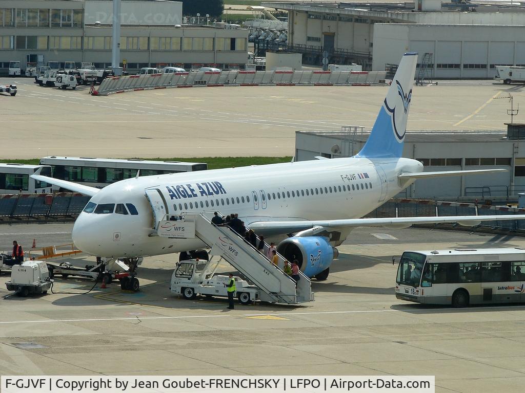 F-GJVF, 1991 Airbus A320-211 C/N 244, Aigle Azur at Orly Sud 2006