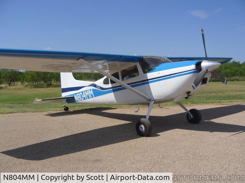 N804MM, 1975 Cessna 185F Skywagon C/N 18502724, In Turner