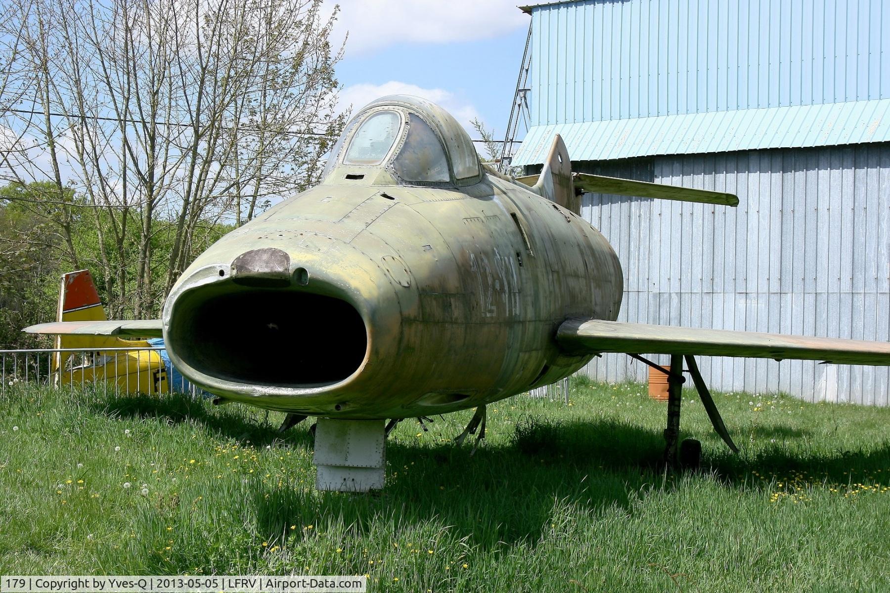 179, Dassault Super Mystere B.2 C/N 179, Dassault Super Mystere B.2, MaVaMo Museum, Vannes-Meucon Airport  (LFRV-VNE)