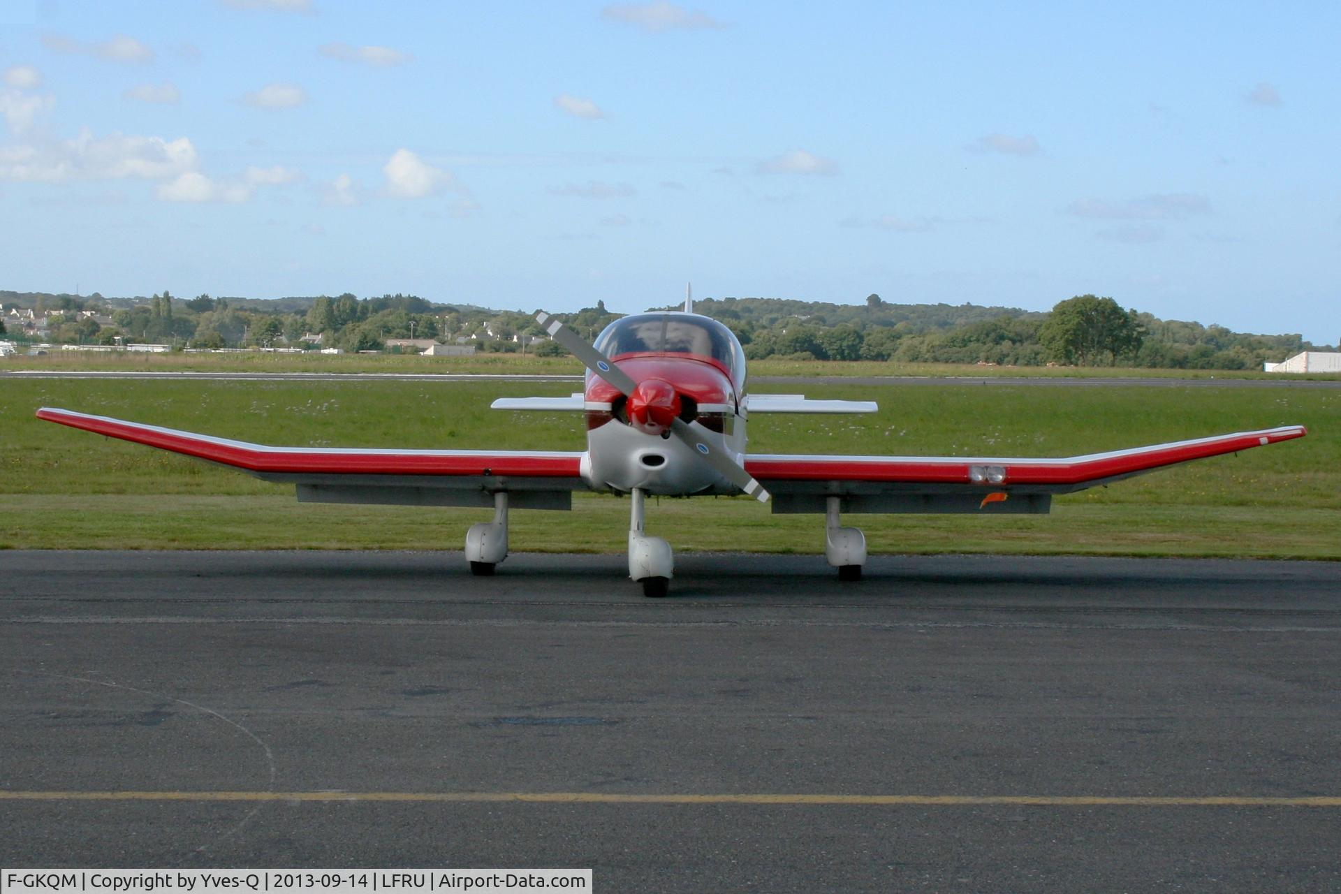 F-GKQM, Robin DR-400-120 Dauphin 2+2 C/N 2057, Robin DR.400-120 Dauphin, Morlaix-Ploujean Regional Airport (LFRU-MXN)