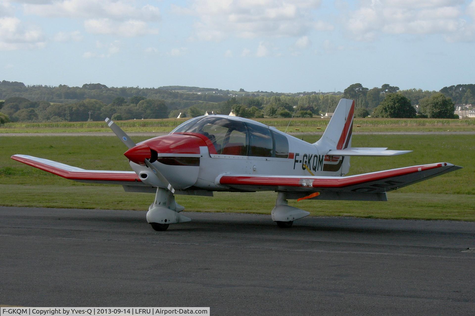 F-GKQM, Robin DR-400-120 Dauphin 2+2 C/N 2057, Robin DR.400-120 Dauphin, Morlaix-Ploujean Regional Airport (LFRU-MXN)