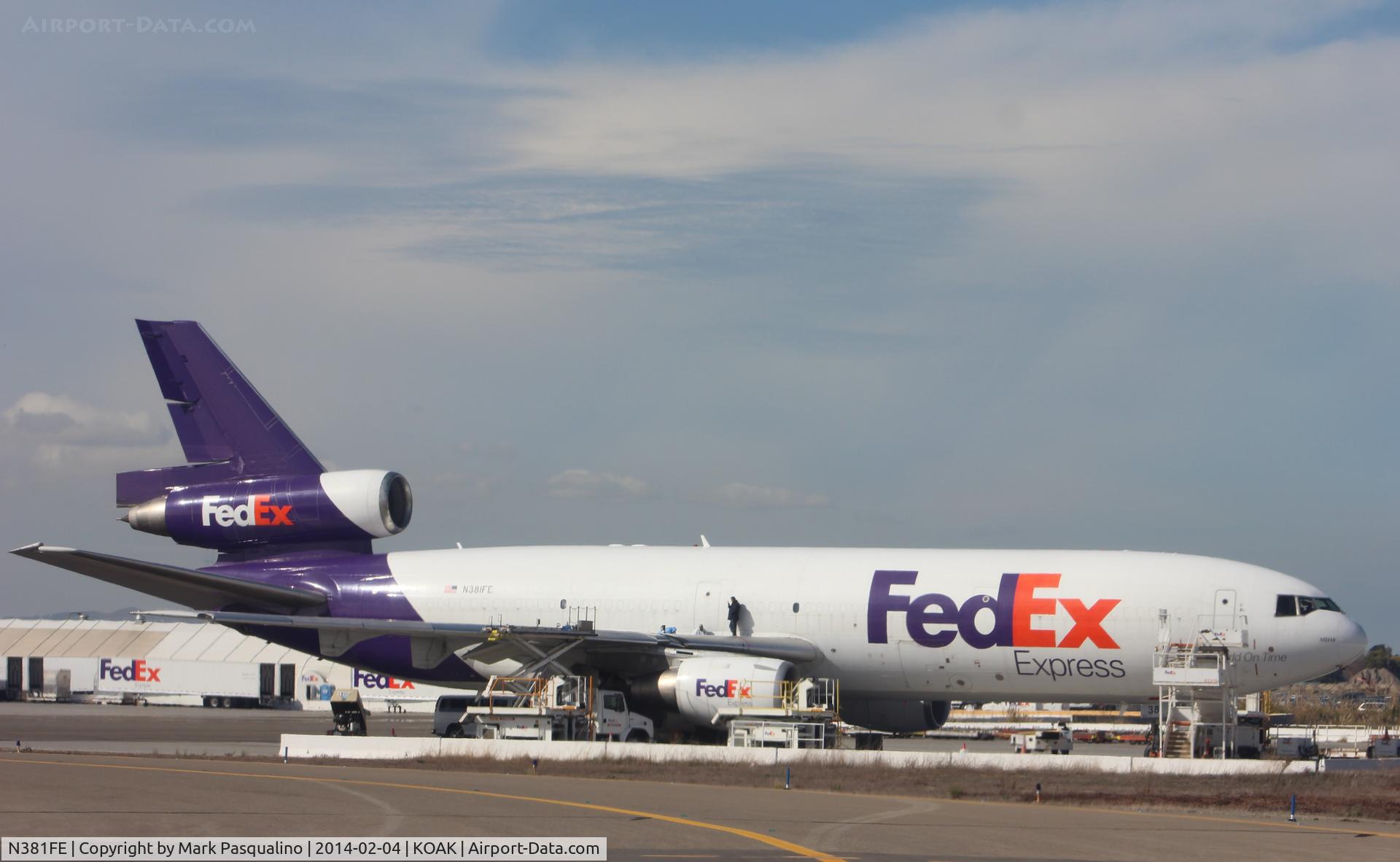 N381FE, 1972 McDonnell Douglas MD-10-10F C/N 46615, MD-10-10F