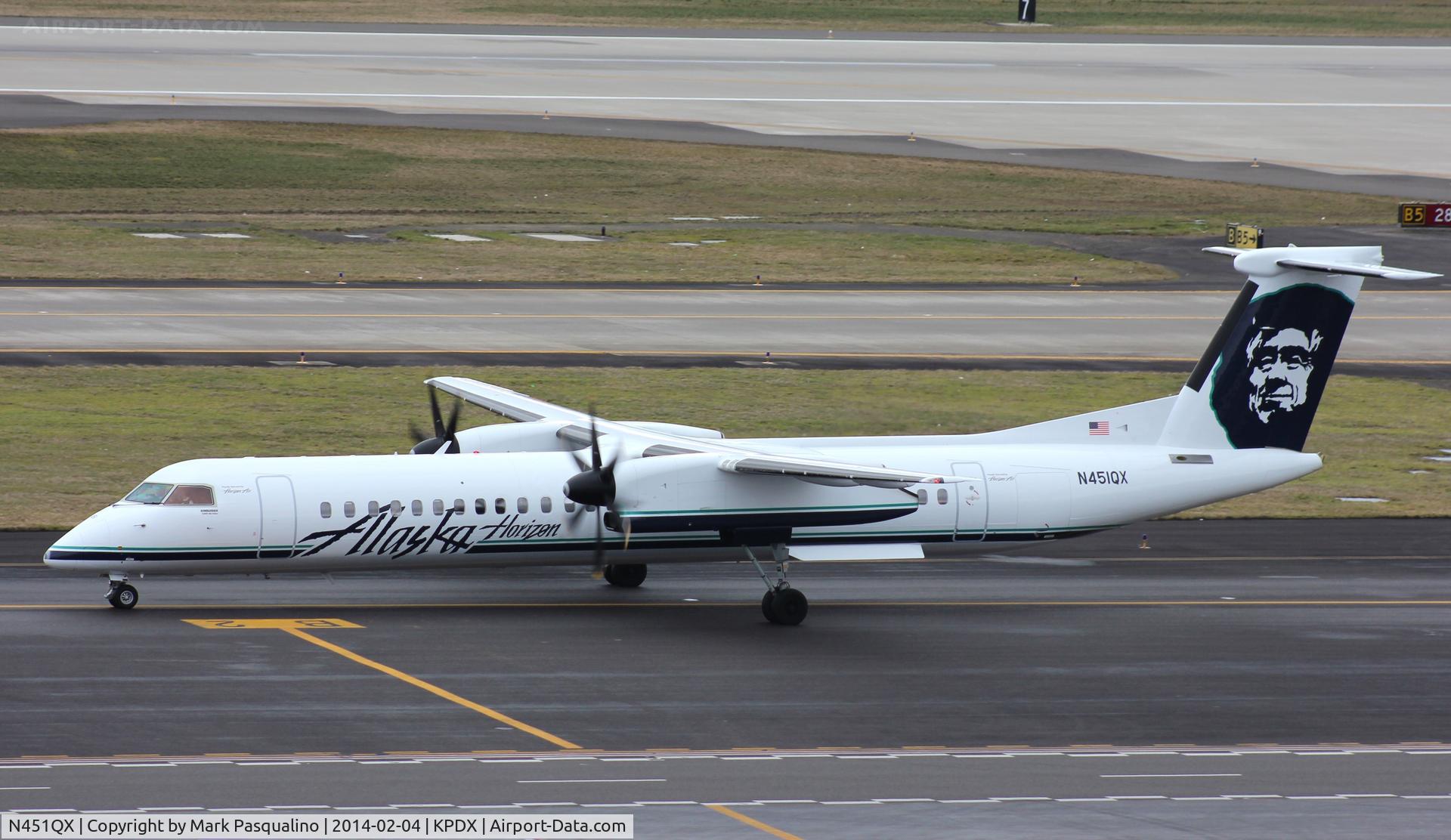 N451QX, 2013 Bombardier DHC-8-402 Dash 8 C/N 4457, DHC-8-402