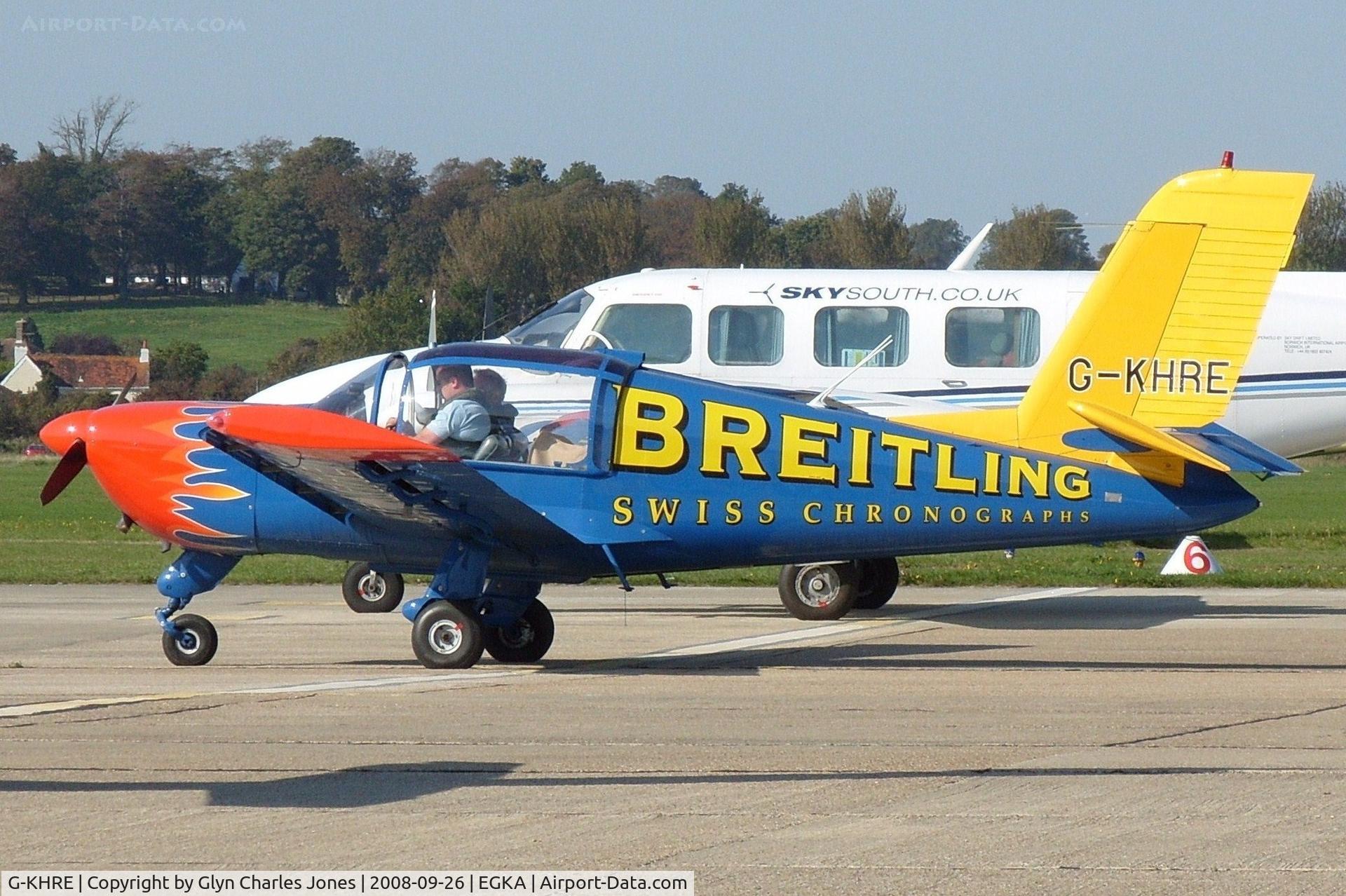 G-KHRE, 1979 Socata Rallye 150SV Garnement C/N 2931, A really colourful little plane, previously F-GAYR. Owned by G-KHRE Group.