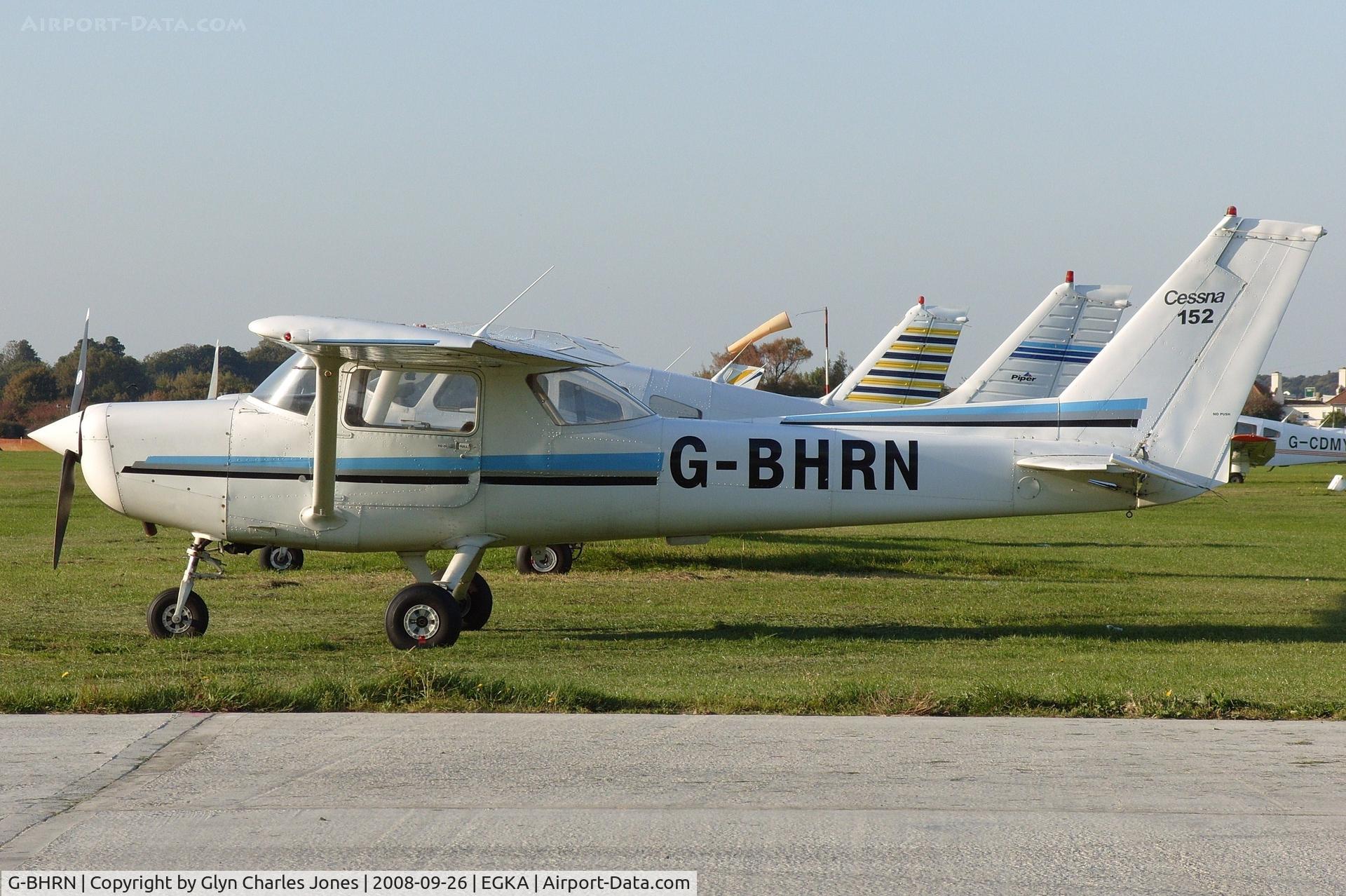 G-BHRN, 1980 Reims F152 C/N 1728, Previously F-GCHV.