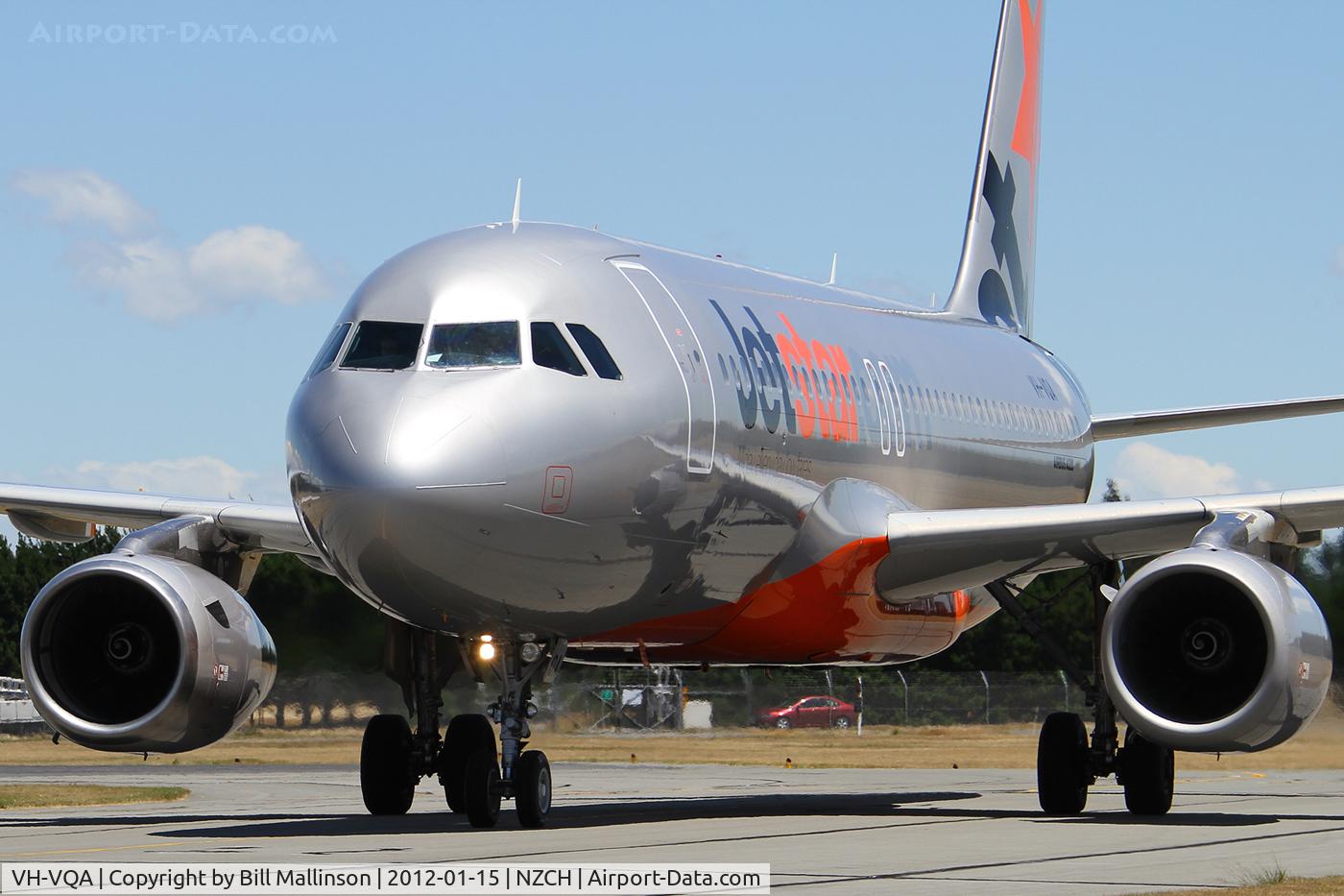 VH-VQA, 2009 Airbus A320-232 C/N 3783, TAXI FROM 29