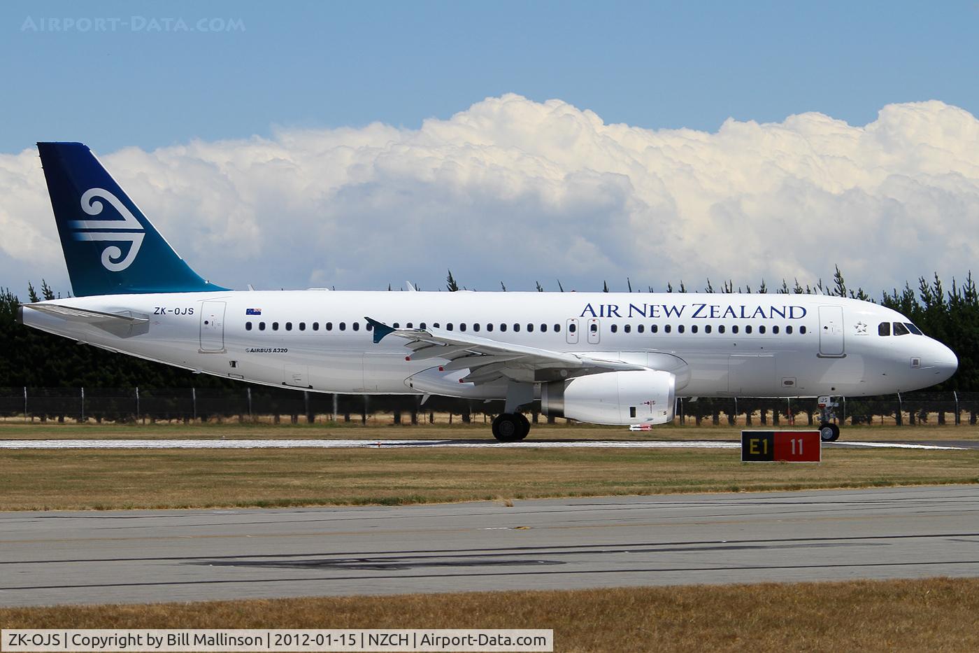 ZK-OJS, 2011 Airbus A320-232 C/N 4926, TAXI FROM 29