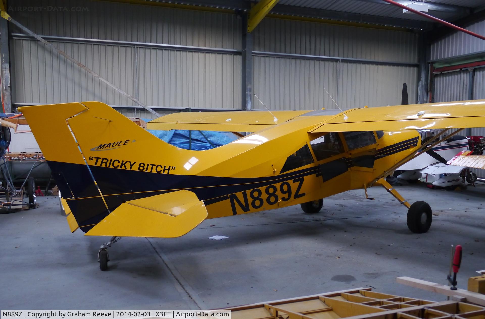N889Z, Maule M-7-260C Orion C/N 30044C, Parked at Felthorpe.