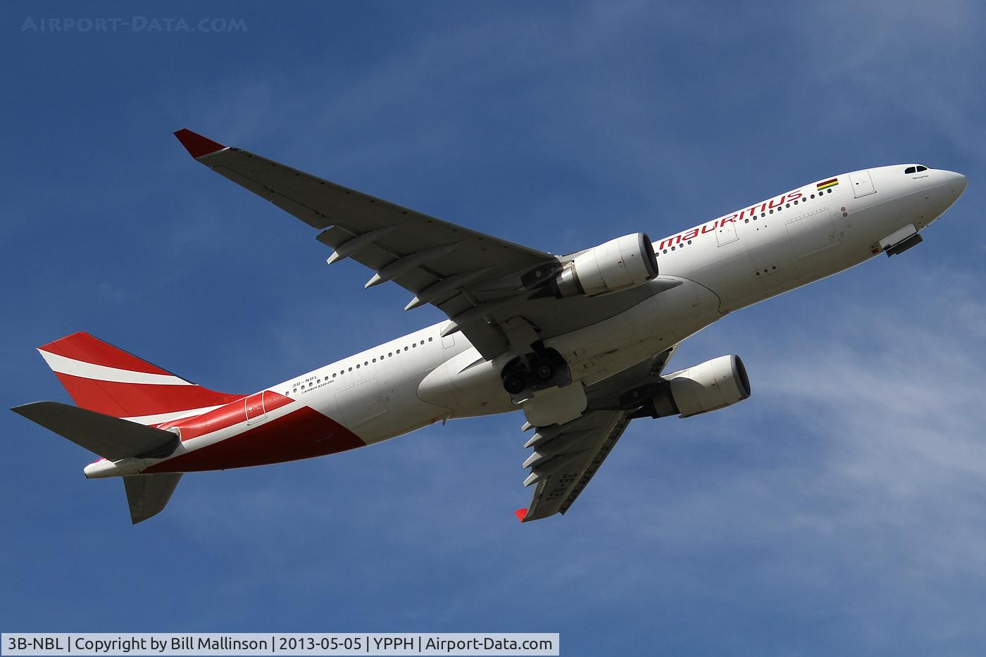 3B-NBL, 2009 Airbus A330-202 C/N 1057, AWAY BACK TO MRU