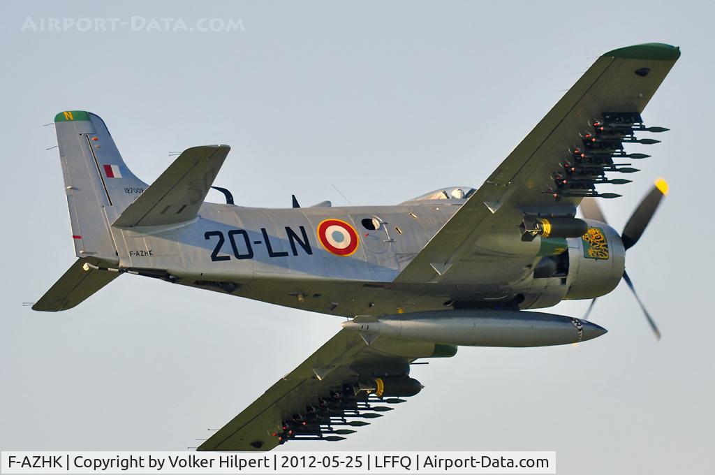 F-AZHK, Douglas AD-4N Skyraider C/N 7802, at lffq